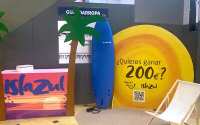 Conception d’un stand d’été pour le centre commercial Islazul