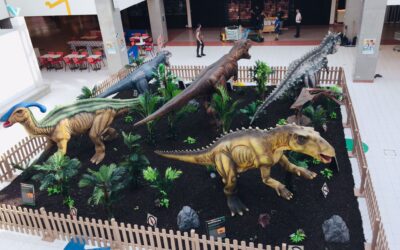 Juillet 2021 • Exposition de Dinosaures à Wijnegem en Belgique!