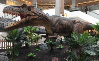 Agosto 2021 • Dinosaurios en Wijnegem, Bélgica
