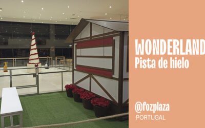Diciembre 2023 • Pista de hielo en Foz Plaza, Portugal